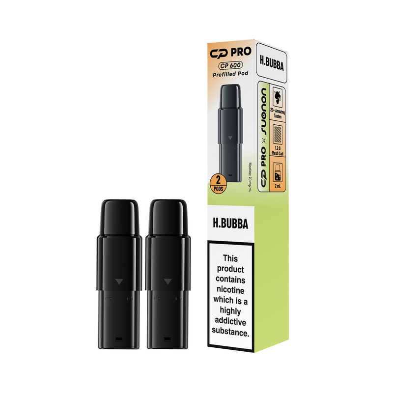 H Bubba Prefilled CP600 Pods – Caja de 10