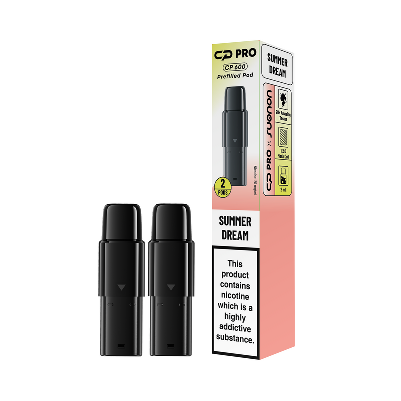 Summer Dream Prefilled CP600 Pods – Caja de 10