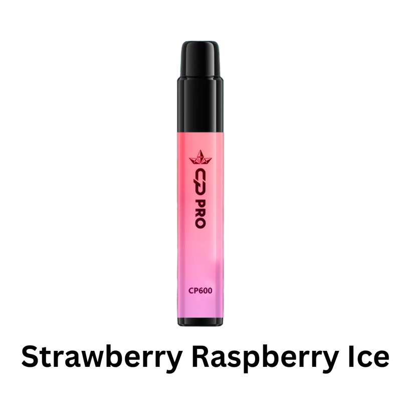 Strawberry Raspberry Ice CP600 Prefilled Pod Kit – Caja de 10